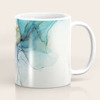 Abstract Jellyfish Alcohol Ink Painting Coffee Mug Gallery Image 1