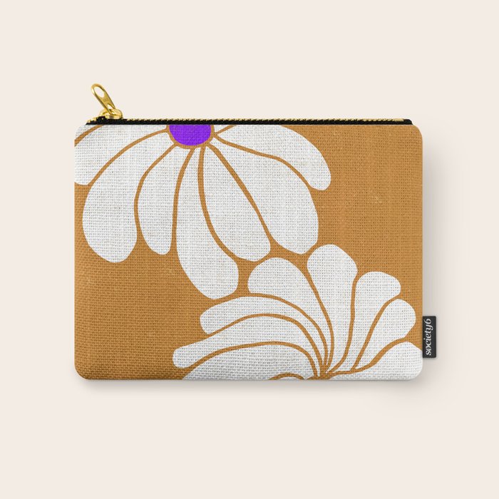 daisy 1967, orange Carry All Pouch Gallery Image 1