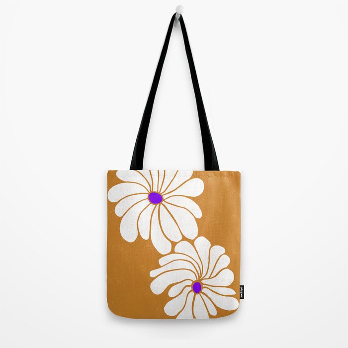 daisy 1967, orange Tote Bag Gallery Image 2
