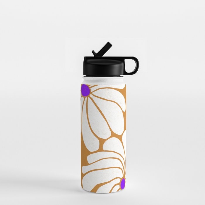 daisy 1967, orange Water Bottle Gallery Image 1