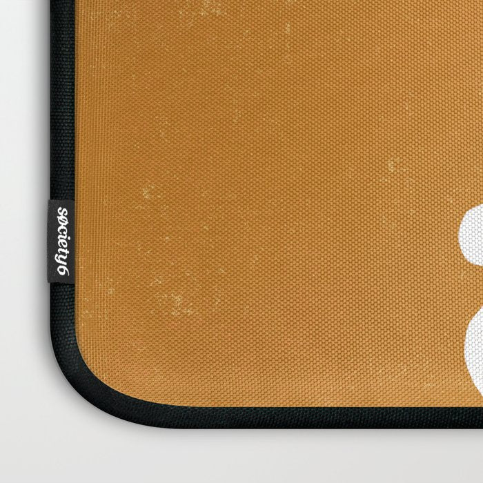 daisy 1967, orange Laptop Sleeve Gallery Image 3