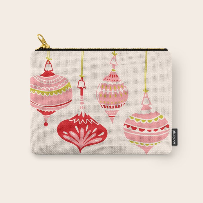 Cheerful little Christmas baubles Carry All Pouch Gallery Image 1