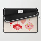 Cheerful little Christmas baubles Laptop Sleeve Gallery Image 2