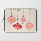 Cheerful little Christmas baubles Laptop Sleeve Gallery Image 1