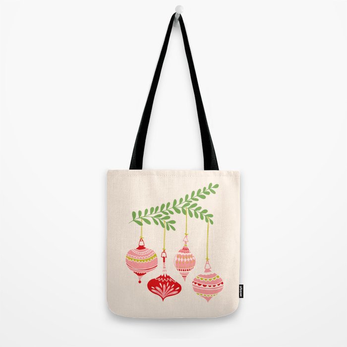 Cheerful little Christmas baubles Tote Bag Gallery Image 2