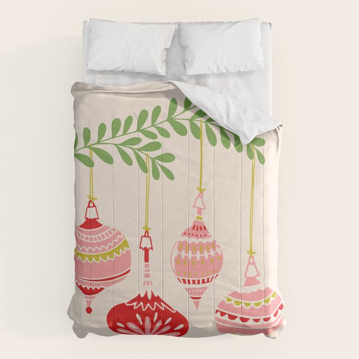 Cheerful little Christmas baubles Comforter Gallery Image 6