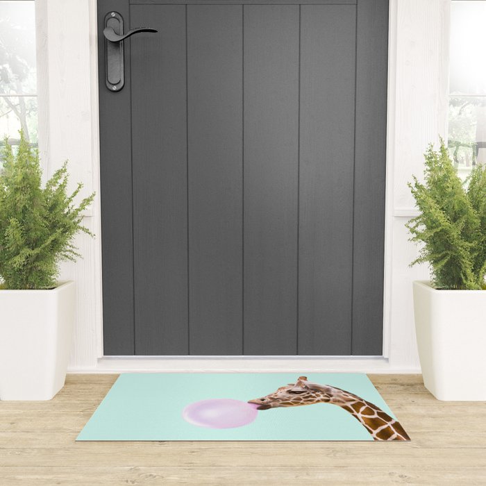 GIRAFFE Welcome Mat Gallery Image 3