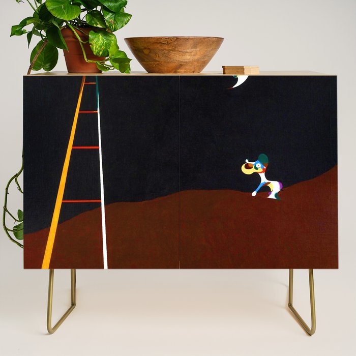 Joan Miro Dog Barking at the Moon Credenza Gallery Image 1