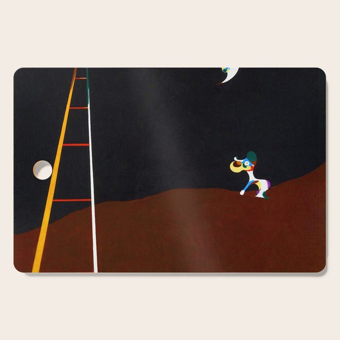 Joan Miro Dog Barking at the Moon Cutting Board Gallery Image 1