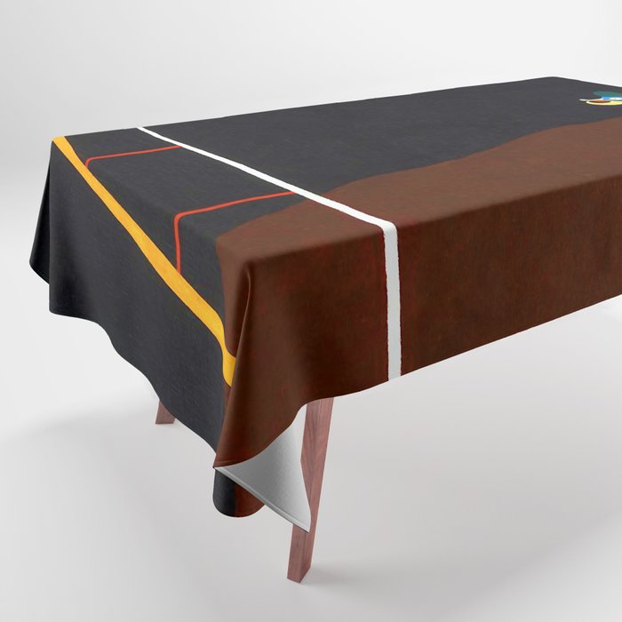 Joan Miro Dog Barking at the Moon Tablecloth Gallery Image 1
