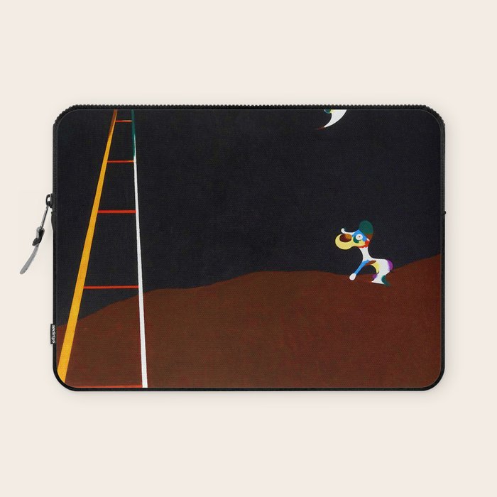 Joan Miro Dog Barking at the Moon Laptop Sleeve Gallery Image 1