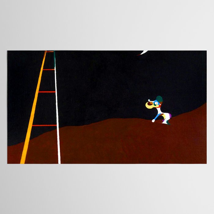 Joan Miro Dog Barking at the Moon Tablecloth Gallery Image 2