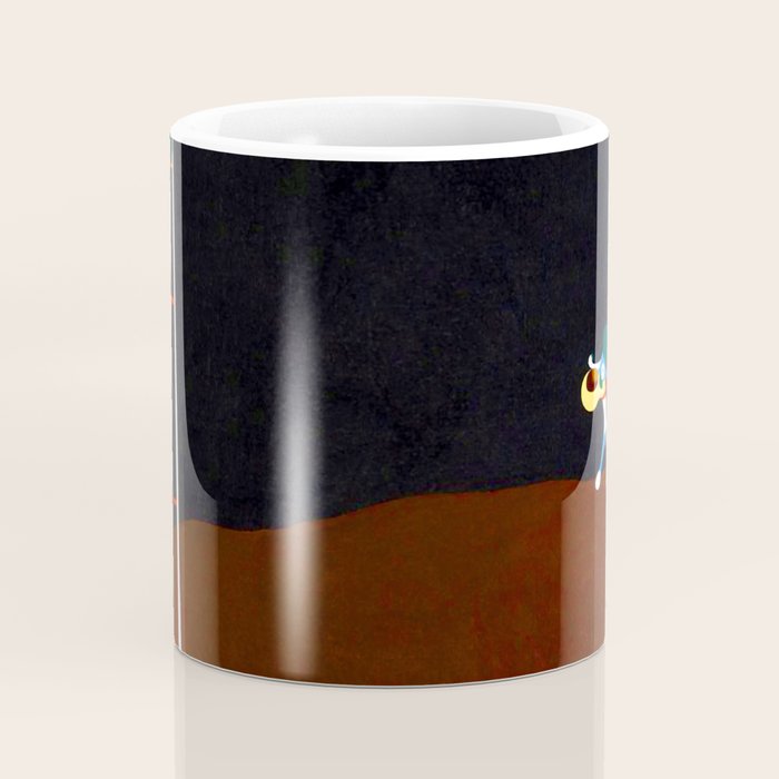 Joan Miro Dog Barking at the Moon Coffee Mug Gallery Image 4