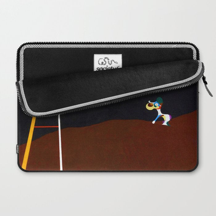 Joan Miro Dog Barking at the Moon Laptop Sleeve Gallery Image 2