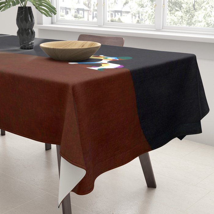 Joan Miro Dog Barking at the Moon Tablecloth Gallery Image 3
