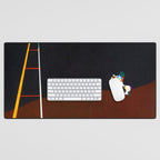Joan Miro Dog Barking at the Moon Desk Mat Gallery Image 1