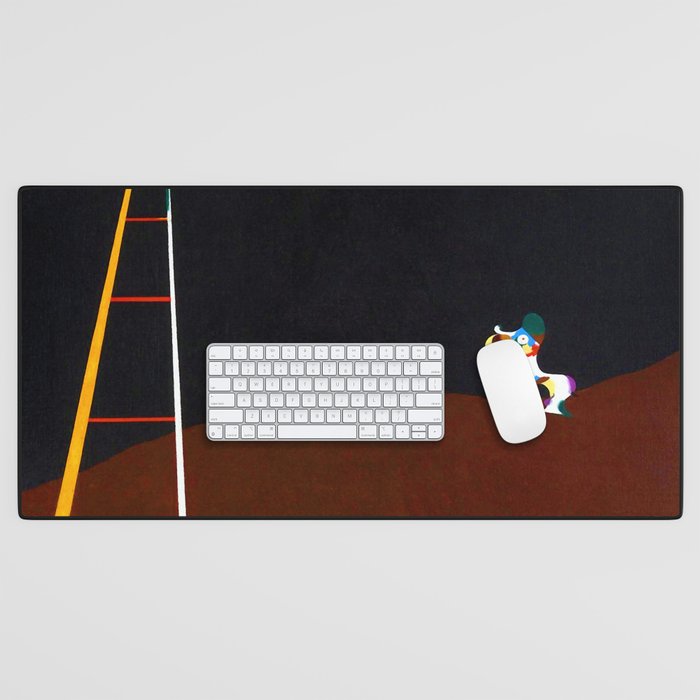 Joan Miro Dog Barking at the Moon Desk Mat Gallery Image 1