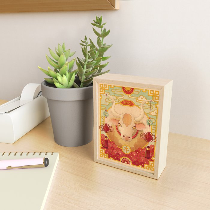 Year of the Ox Mini Art Print Gallery Image 2