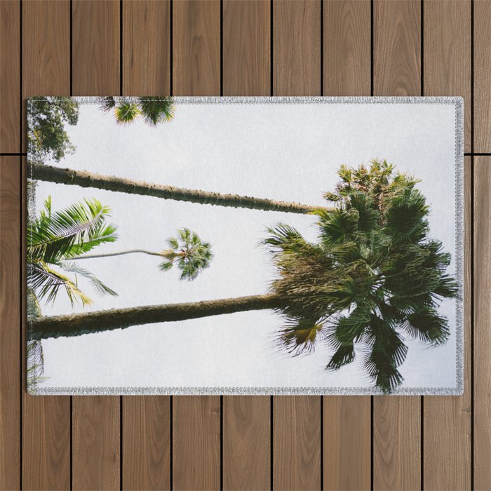 For the love of palm trees | Sintra Portugal fine art travel photography print Outdoor Rug Gallery Image 1