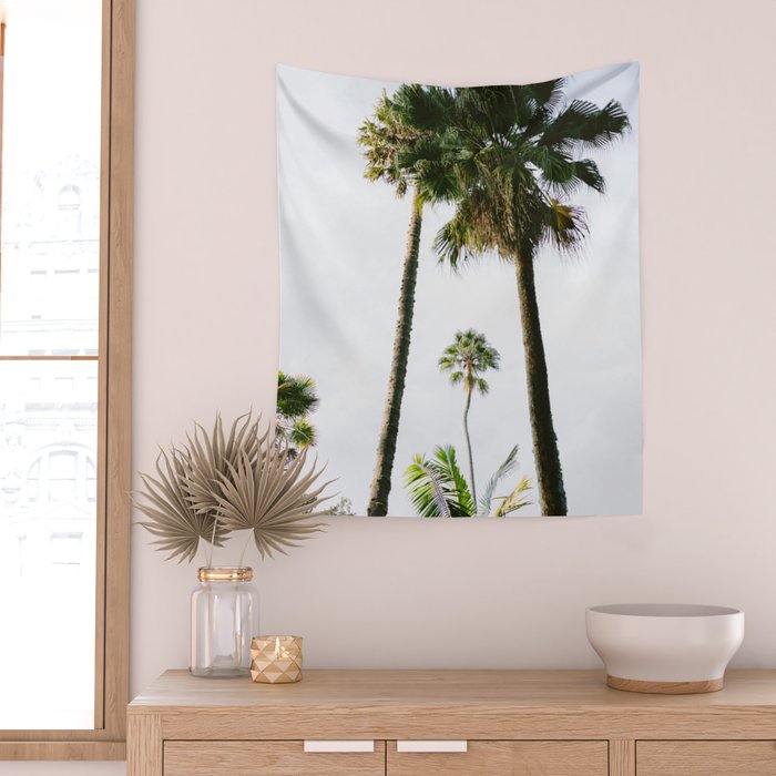For the love of palm trees | Sintra Portugal fine art travel photography print Wall Tapestry Gallery Image 2
