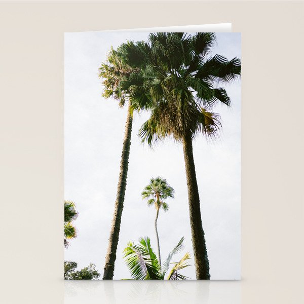For the love of palm trees | Sintra Portugal fine art travel photography print Stationery Card Gallery Image 1