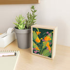 Abstract Floral Evening Mini Art Print Gallery Image 2