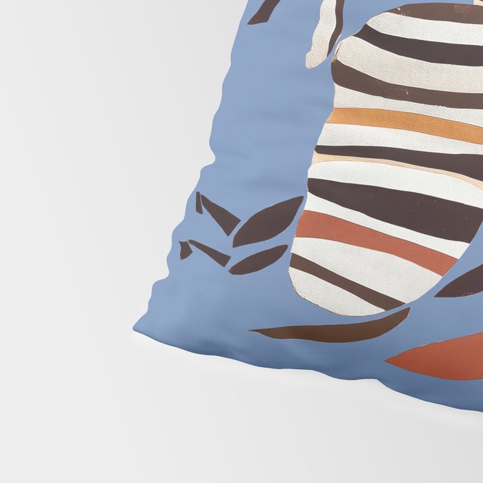 Striped Running Horses Pillow Sham Gallery Image 4