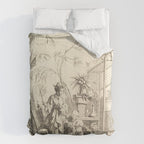 Grisaille Chinoiserie Comforter Gallery Image 6