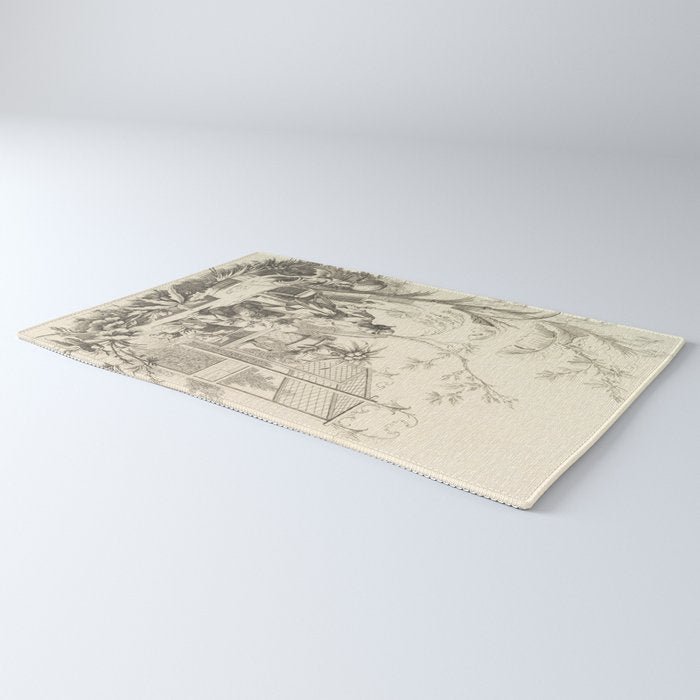 Grisaille Chinoiserie Rug Gallery Image 3