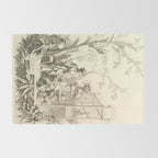Grisaille Chinoiserie Rug Gallery Image 2