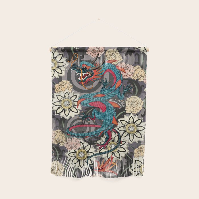 dragon tattoo dark Wall Hanging Gallery Image 1