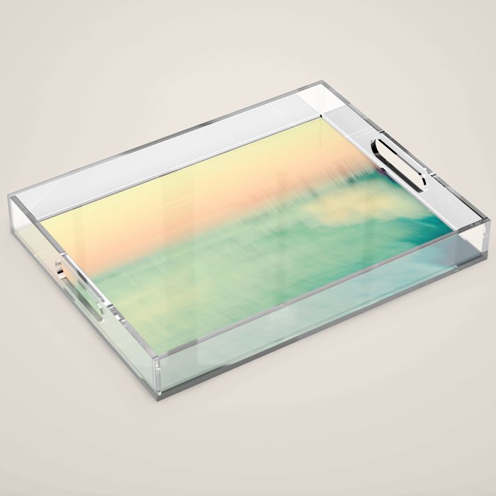 Sea Wanderlust Love Acrylic Tray Gallery Image 1