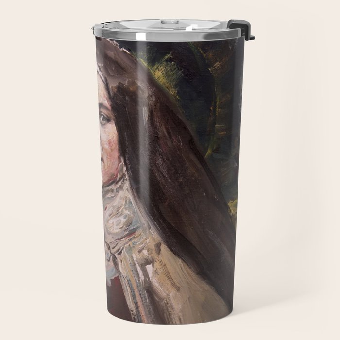 Roses de la Passion. St. Théresè of Lisieux Travel Mug Gallery Image 2