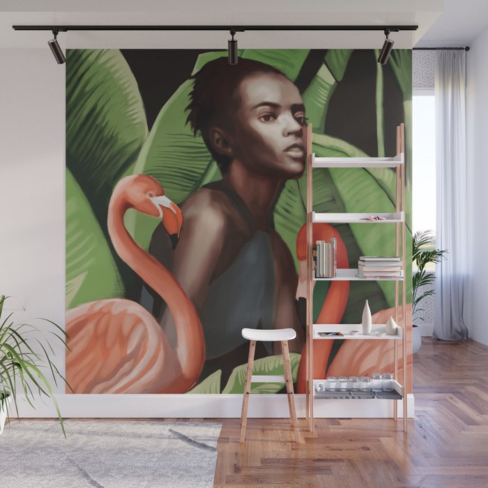 Jungle Grace Wall Mural Gallery Image 1