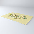 bloom where you are planted // waves and flowers Rug Gallery Image 3