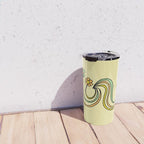bloom where you are planted // waves and flowers Travel Mug Gallery Image 4