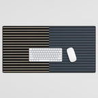 Color Block Lines XVII Desk Mat Gallery Image 1