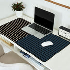 Color Block Lines XVII Desk Mat Gallery Image 2