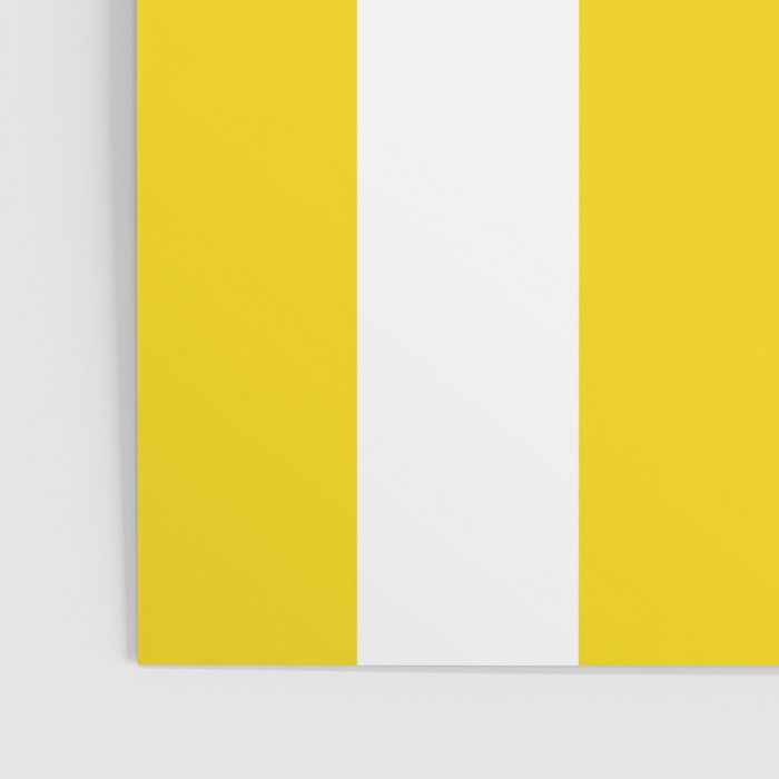 Cabana Yellow Vacation Stripe Poster Gallery Image 3