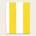 Cabana Yellow Vacation Stripe Notebook Gallery Image 4