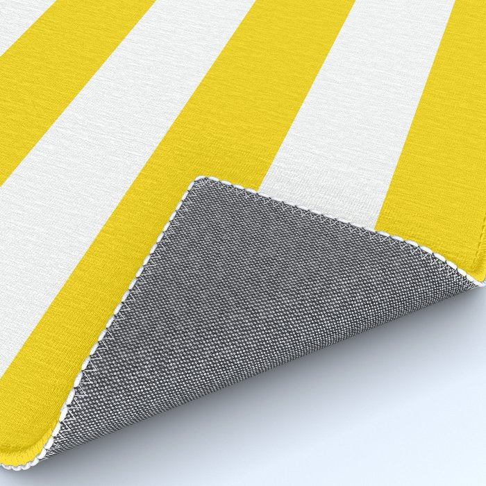 Cabana Yellow Vacation Stripe Rug Gallery Image 4