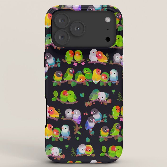 Lovebird - dark iPhone Case Gallery Image 8