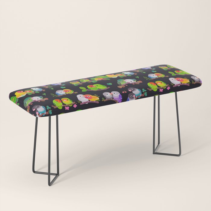 Lovebird - dark Bench Gallery Image 1