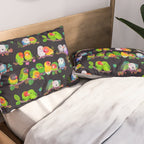 Lovebird - dark Pillow Sham Gallery Image 2