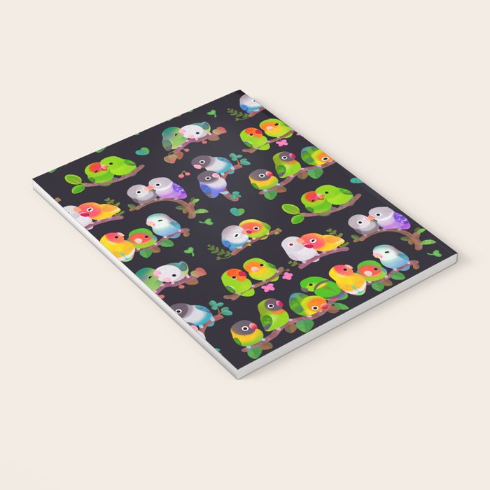 Lovebird - dark Notebook Gallery Image 3