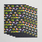 Lovebird - dark Wrapping Paper Gallery Image 3