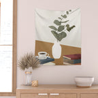 Vase Design 4 Wall Tapestry Gallery Image 2