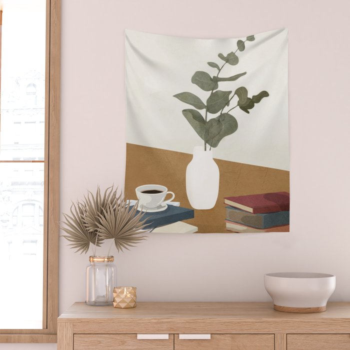 Vase Design 4 Wall Tapestry Gallery Image 2