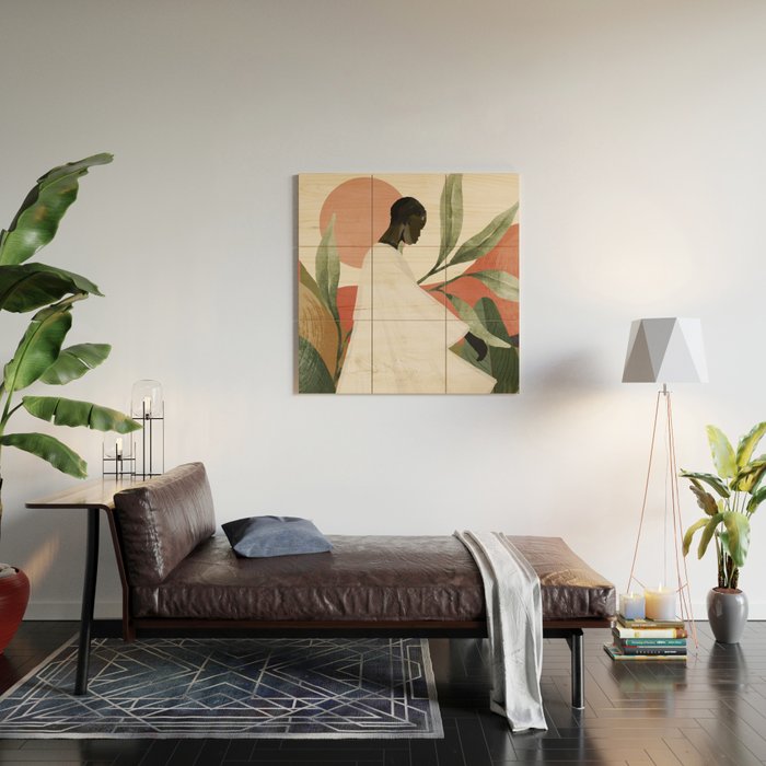 Tropical Girl 44 Wood Wall Art Gallery Image 2