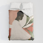 Tropical Girl 44 Duvet Cover Gallery Image 6